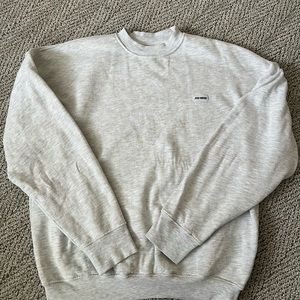 Joah Brown Gray Crewneck